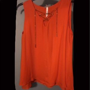 NY Collection dress up tank top